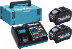 Makita Sada ZASILAJĄCY XGT 40V 2*5.0AH + DC40RA (1 KPL)