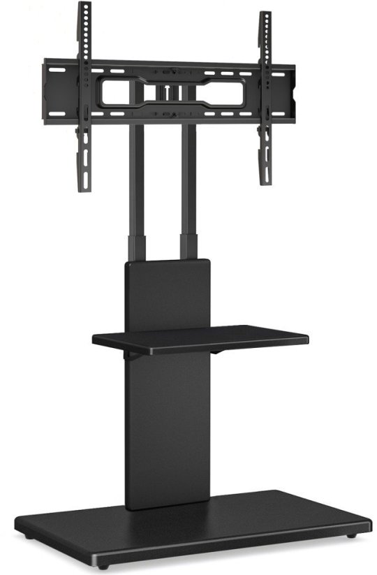 Techly Stojak Podłogowy TV 60”-86” Techly Statyw Podstawa pod Telewizor z Półką AV (ICA-TR241)