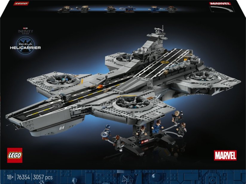 LEGO Marvel Lotniskowiec T.A.R.C.Z.Y. (76354)