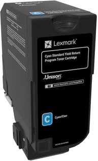 Lexmark Return-Toner cartridge cyan (74C2SC0)