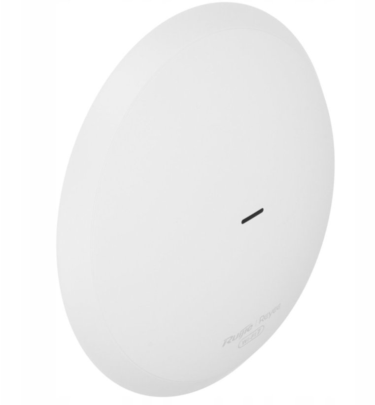 RUIJIE RG-RAP72 | Access Point, 1 port, 1xGE, 1xPoE IN, WiFi 7, 2,4GHz/5GHz, BE3060, vnútorný, Sufitowy, Mesh, Roaming, Cloud