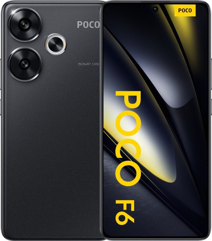 POCO Telefonas POCO F6/12/512GB Juodas MZB0H9NEU POCO