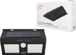 LTC LED solárne svietidlo 40xSMD 8W, 1000lm, 1200mAh PIR + solárny panel.