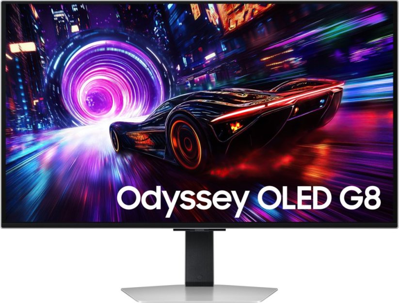 Samsung Samsung S32FG814SU monitor komputerowy 81,3 cm (32") 3840 x 2160 px 4K Ultra HD OLED strieborný