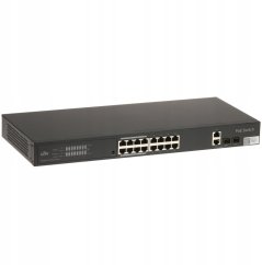 Uniview Zarządzalny switch przemysłowy POE 16-portowy SFP (NSW3000-17GT1GP1GC-POE-IN)