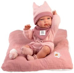 Peterkin Llorens 73818 Bábika winylowa Bobas 40 cm z poduszką