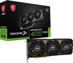 MSI GeForce RTX 4070 Ti SUPER 16G Shadow 3X OC 16GB GDDR6X