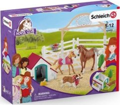 Schleich Horse Club - Konie - Goście Hannah z suczką Ruby