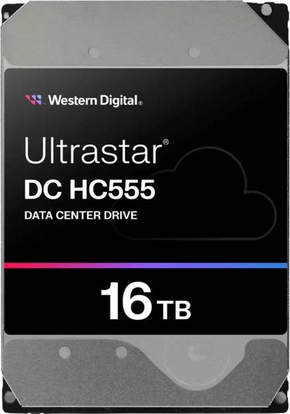 WD Western Digital Ultrastar DC HC555 disk twardy 16 TB 7200 RPM 512 MB 3.5" SAS3