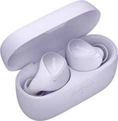 Jabra Słuchawki Bluetooth z redukcją Szumów Jabra Elite 4 (liliowe) - Bezprzewodowe