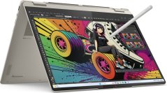 Lenovo Yoga 7 2-v-1 16AKP10 Ryzen AI 7 350 / 16GB / 512GB / 120Hz / W11 Home (83JU000SPB) + Lenovo Yoga Silent Mouse sivá (GY51S61919)