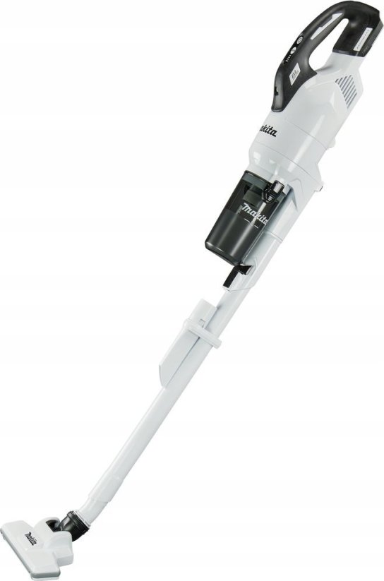 Makita Cordless vacuum cleaner, LXT, 18V, BL, with cyclonic attachment, 100W. Without battery and charger, white