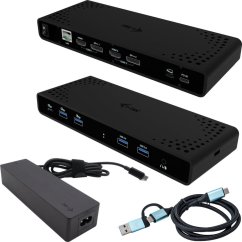 I-TEC Universal Dual 4K Display USB-A/USB-C/Thunderbolt (CADUA4KDOCKPDB100)