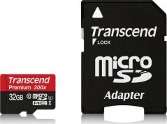 Transcend Premium MicroSDHC 32 GB Class 10 UHS-I/U1  (TS32GUSDU1)