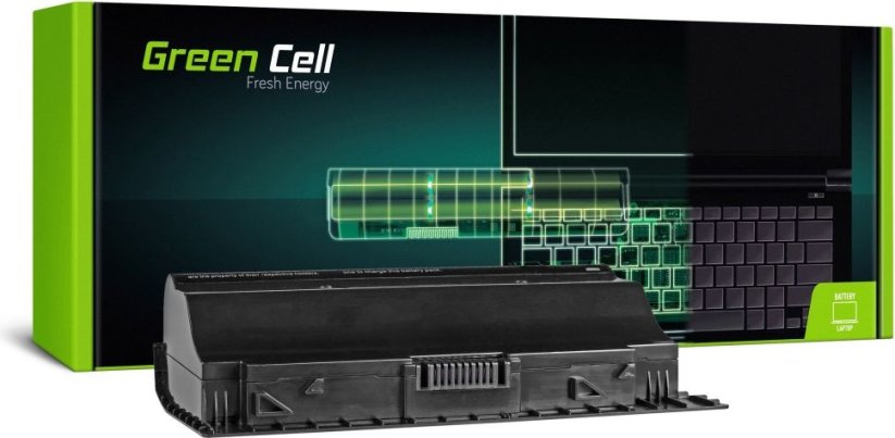 Green Cell 14.4V do Asus G75 G75V G75VW G75VX (AS74)