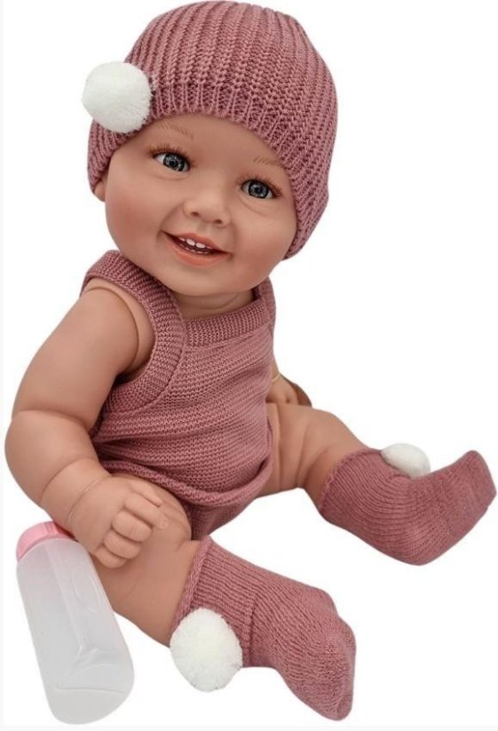 Anek Bábika hiszpańska Diana 47cm tmavé róż