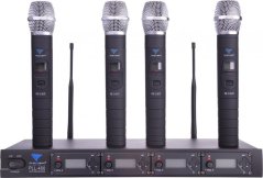 Azusa Mikrofon PLL-400 UHF 4 kanały (4 mikrofony do ręki)
