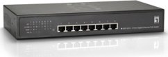 LevelOne LevelOne GEP-0812 łącza sieciowe Nie zarządzany Gigabit Ethernet (10/100/1000) Obsługa PoE Čierny