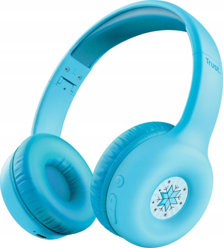 Trust bezdrátová sluchátka Nouna, Bluetooth, Modrá