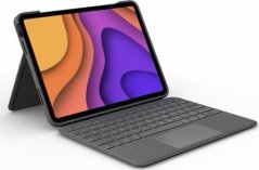 Logitech Logitech Slim Folio Bluetooth Tastatur und Schutzhülle gray - für für Apple 10.9" iPad Air (4. Generation)
