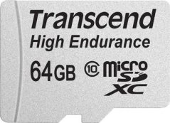 Transcend High Endurance MicroSDXC 64 GB Class 10  (TS64GUSDXC10V)