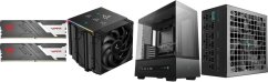 Patriot Zestaw Pamięć Patriot PVV564G600C30K + Obudowa, Zasilacz, Chłodzenie Deepcool