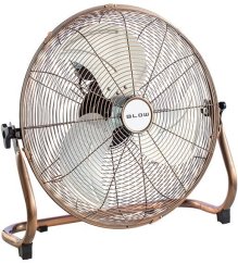 Kenex ventilátor podłogowy 18"/45cm 200W cyrGuľator MIEDZIANY