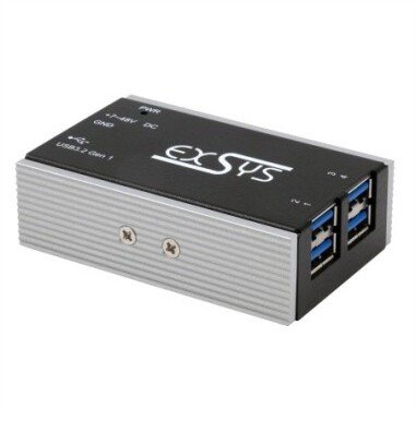 Exsys EX-1181HMS-WT 4-portowy hub USB 3.2 Gen 1 (15.06.3534)