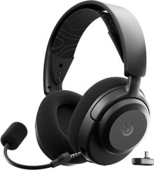 SteelSeries Arctis Nova 3P Sada słuchawkowy Bezprzewodowy Opaska na głowę Gaming USB Type-C Bluetooth Čierny (61775)