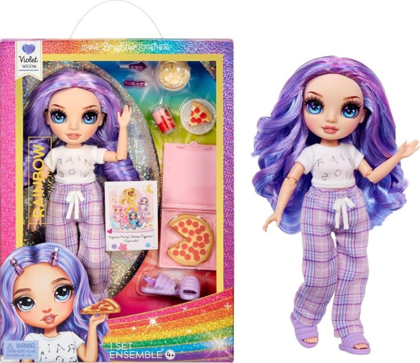 MGA Rainbow High Junior Fashion Violet Willow (Purple) (503705)