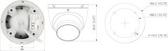 Dahua Technology KAMERA IP IPC-HDW1839T-A-IL-0280B-S6 Smart Dual Light 8.3Mpx 4K UHD 2.8mm DAHUA