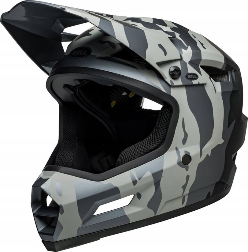 Bell Prilba na celú tvár BELL SANCTION 2 DLX MIPS ravine matte gray black roz. XL (59-61 cm) (NEW 2024)