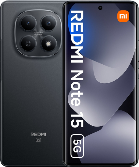 Xiaomi Redmi Note 15 5G 6/128GB Black