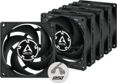Arctic P8 PWM PST 5-pack Czarny (ACFAN00154A)