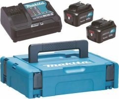 Makita Makita Energy Kit 197641-2 2x BL1041B + DC10SB