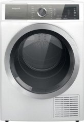 Hotpoint Hotpoint Dryer machine H8 D94WB EU Energy efficiency class A+++, Front loading, 9 kg, Condensation, LCD, Depth 64.9 cm, White