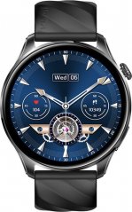 Kumi Smartwatch GW3 Pro 1.43 cala 300 mAh Čierny