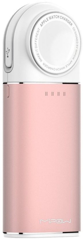 MiPow Power Tube 6000 mAh ružovo-zlatá