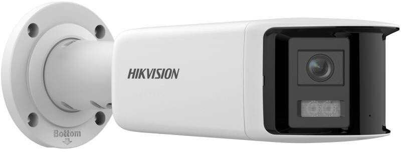 Hikvision Panoramiczna kamera sieciowa typu bullet 8 MP ColorVu3.0 DS-2CD2T87G3P-LIS2UY/SL (180)8 z Objektívem stałoohniskovým