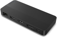 Lenovo Lenovo USB-C Dual Display Travel Dock w/o Adapter | Lenovo