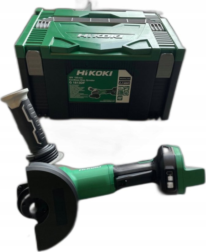Hikoki HIKOKI uhlová brúska 18V 125mm G1813DF W2Z BRUSHLES HSC II SOLO