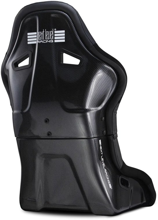 Next Level Racing ES2 Elite Simracing-Sitz, carbon - Čierny