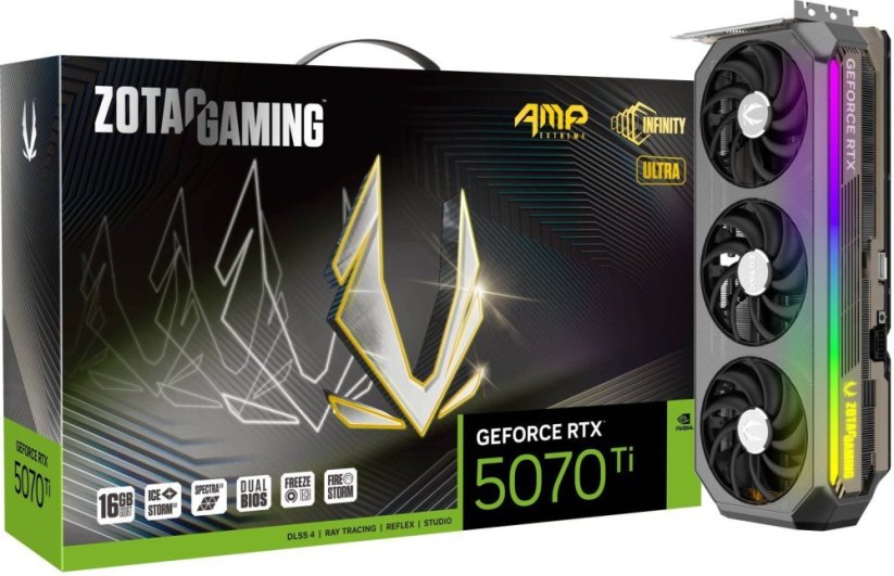 Zotac Gaming GeForce RTX 5070 Ti AMP Extreme INFINITY ULTRA 16GB GDDR7 DLSS4 (ZT-B50710BU-10P)