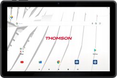 Thomson THOMSON TEO10 LTE, 10.1-inch (1920x1200) FHD IPS display, Quad Qore MTK8766, 4 GB RAM, 128 GB ROM, 1xNanoSim, 1xMicroSD, 1xUSB3.0TypeC, 2.0MP front camera, 5.0MP rear camera, WiFi AC, 4G LTE, BT 5.0, 6000mAh 3.7V battery, Plastic/Black, Android 13