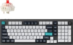 Keychron Keychron Q5 Max QMK/VIA Wireless Custom Mechanical Keyboard Fully Assembled Knob / Carbon Black / Gateron Jupiter Red