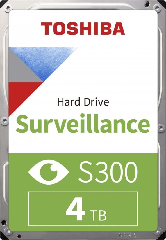 Toshiba S300 Surveillance 4TB 3.5'' SATA III (6 Gb/s)  (HDWT840UZSVA)