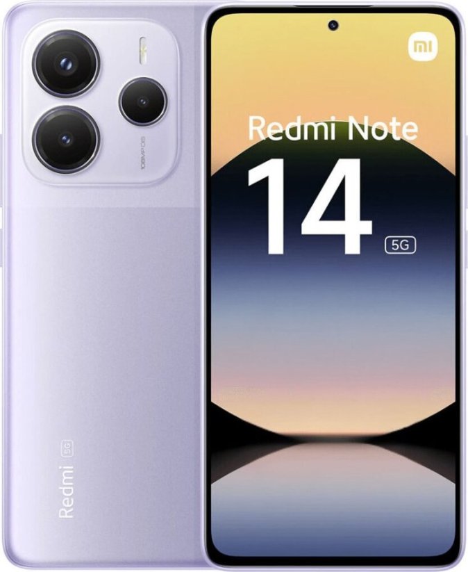 Xiaomi Redmi Note 14 5G 6/128GB Fialový  (M0805657)