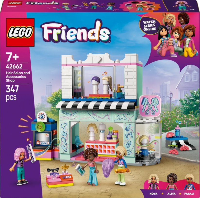LEGO Friends Salon fryzjerski i sklep z ozdobami (42662)