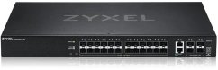 ZyXEL Zyxel XGS2220 Series XGS2220-30F - Switch - L3-Zugang, NebulaFLEX Cloud - managed - 24 x 100/1000 Base-X + 6 x 10 Gigabit (Uplink) - Desktop, an Rack montierbar