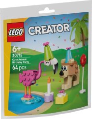 LEGO Creator Przyjęcie urodzinowe z uroczymi zvieratákami (30715)
